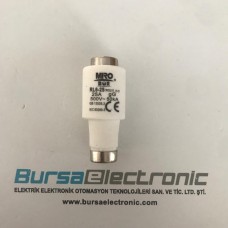 RL6-25 25A D2 BOY GECİKMELİ SİGORTA
