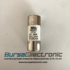 RO17 50A 22X58 GECİKMELİ SİGORTA