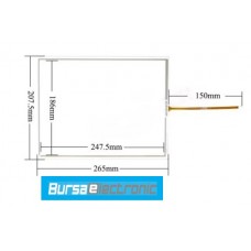 6AV6545-0DA10-0AX0 6AV6 545-0DA10-0AX0 MP370  TOUCH+MEMBRAN