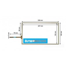 WEINTEK MT6103iP TOUCH 238X142 10.1 İNCH TOUCH+MEMBRAN 