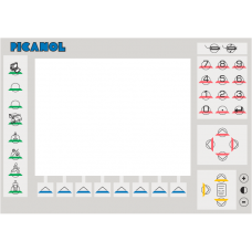Picanol Membran - Tuş Takımı (Çok Tuşlu)