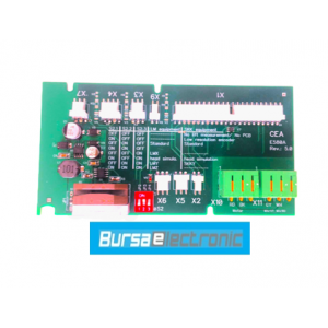 Tucker E-580-A Pcb Circuit Board  Rev 5  23/1360 : 01/02 7 80/04048 ZA1770 AZ06